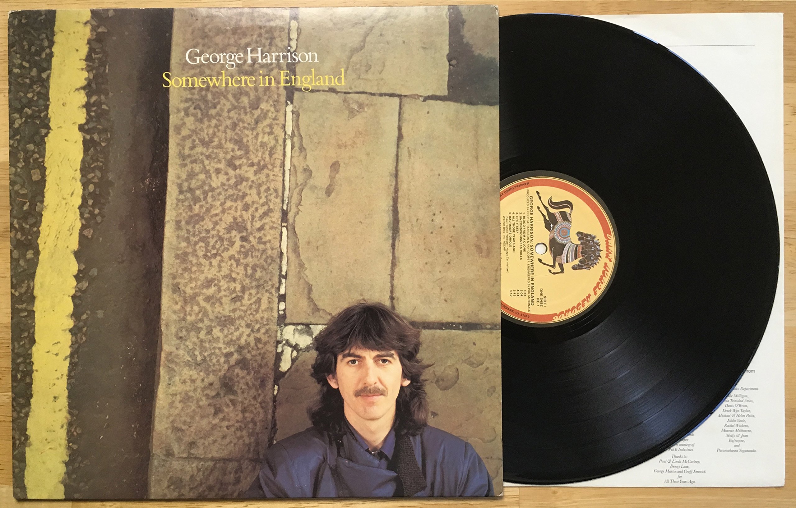 Amazon.com: Somewhere in England [Vinyl] George Harrison